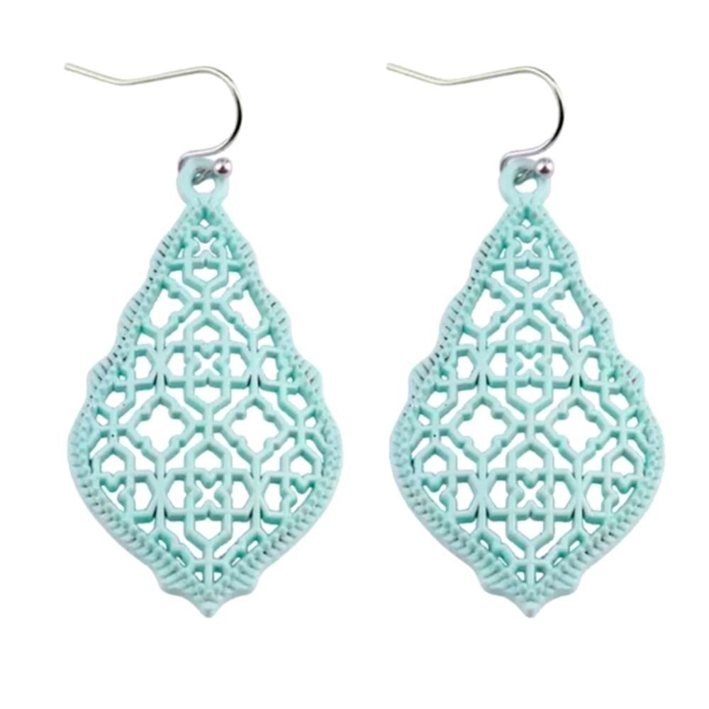 Y2K Filigree Dangle Earrings